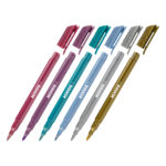 Маркер четка Kores Metallic 6 броя - Image 2